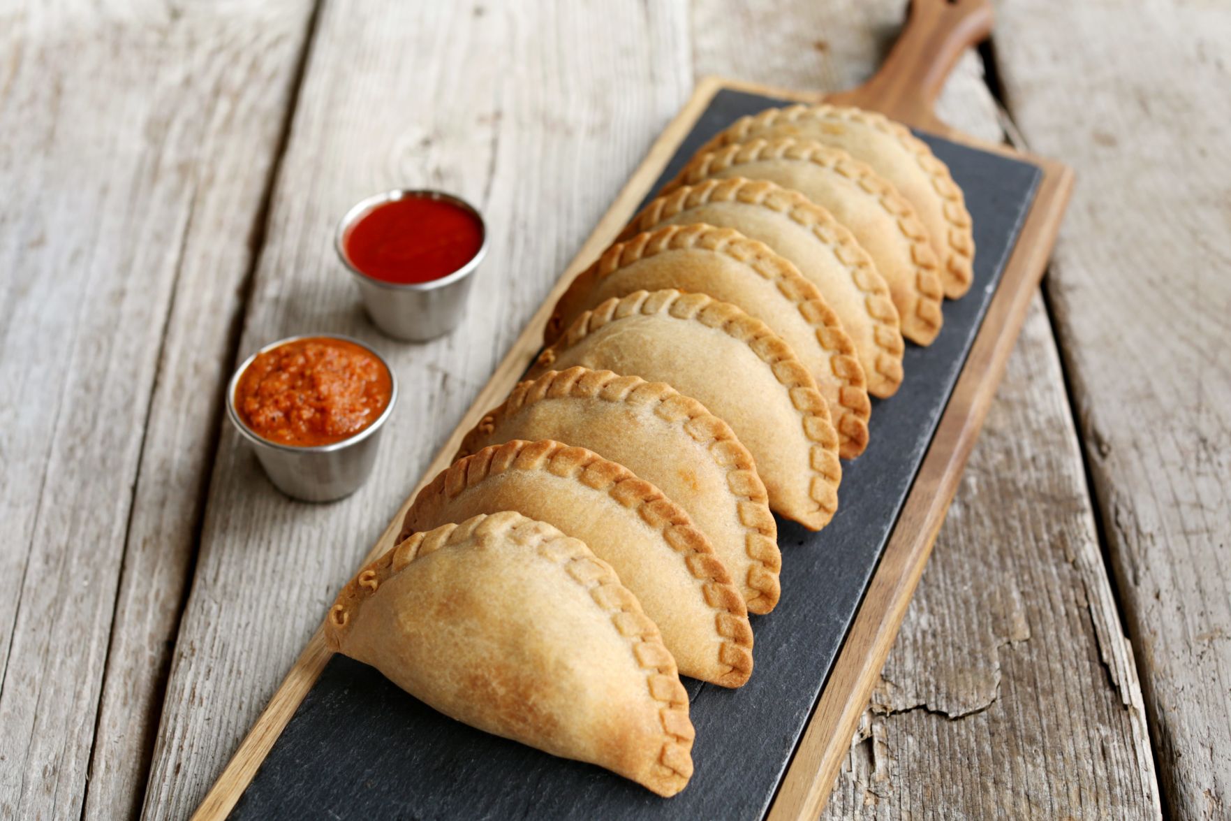 Freakin Vegan 5 Empanadas vegfest.jpg